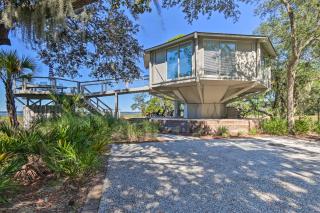 Ocean-View Treetop Escape with Fire Pit! - Hilton Head Island - 9