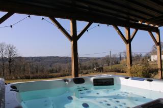 Grand gite avec spa ouvert toute l'année : La grange de Loey - - 9