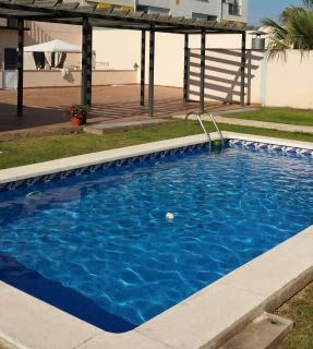 Gran terraza con piscina - Sant Jaume d'Enveja - 9