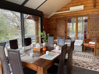 Chalet de charme avec sauna et piscine couverte, proche de Vichy, tout confort, animaux acceptés - FR-1-489-370 - Saint-Rémy-en-Rollat - 7
