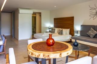 Big Studio at KAAB BY THE BEACH with roof top pool, sauna and Jacuzzi near Paseo del Carmen Mall - 8