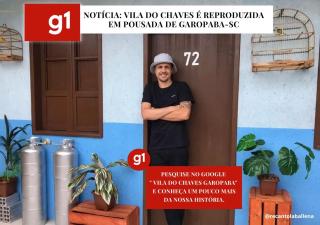 Vila do Chaves - Nossa hospedagem foi matéria no G1 - Garopaba - 9