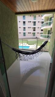 Apto 2 quartos com AR Cond, prédio frente p/ praia - 9