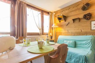 Studio with terrace view on Mont-Blanc - La Plagne - 8