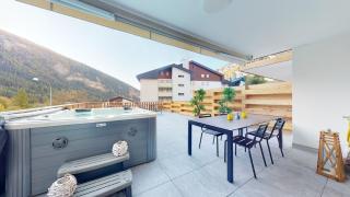 Spacious apartment - beautiful terrace with view - Leukerbad - 4
