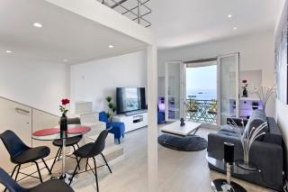 REF 1196 - Cannes Croisette - Sea view apartment for rent - Cannes - 8