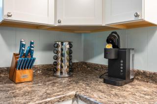 Cabin Style With Patio Seating & Charcoal Grill - Woodstock - 1