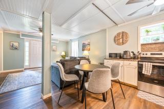 Cabin Style With Patio Seating & Charcoal Grill - Woodstock - 6