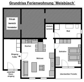 Ferienwohnung Meisbüsch - Merzig - 1