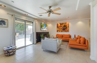 Cheerful villa with Pool, Spa, & Private Pickleball Court! - Bermuda Dunes - 3
