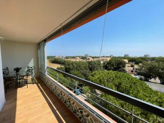 T3 vue sur mer, renové à neuf, 4 à 6 pers,65 m2-500 M de la plage - Argelès-sur-Mer - 0