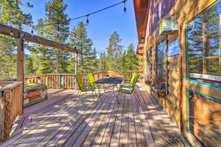 Deck, Fire Pit and Grill Log Cabin in Black Hawk - Black Hawk - 9
