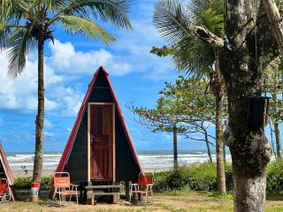 Chalé Jorai - pé na areia - Bertioga - 0