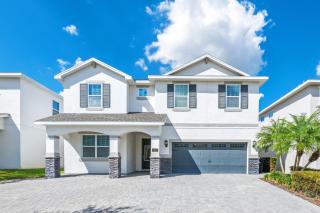 Vibrant Home Near Disney With Media Room, Themed Rooms, Game Room And Waterpark & Resort Access At Encore Resorts Reunion - 7450Mr - 9