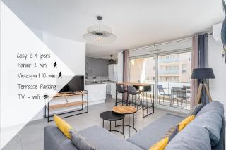Panier, Major, appartement de 47 m2, parking et terrasse - Marsiglia - 0