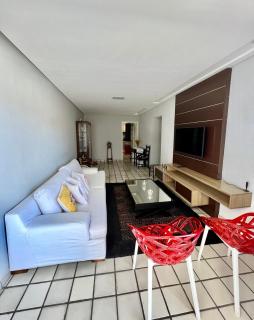 Apartamento Completo na Ponta Verde (3 quartos) - 2 quadras da Praia - 8