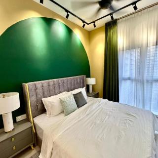 Cozyhome Unique Colourblock Homestay Kajang - 9