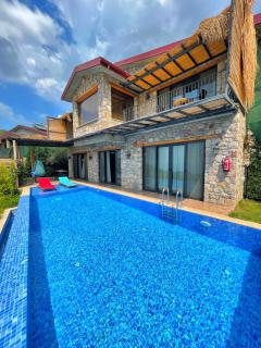 2 Bedroom Private Villa with Infinity Pool and Sea View - Faralya - 9