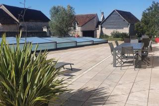 Longère avec Piscine Couverte Chauffée privative de Avril à Septembre - Luzillé - 7