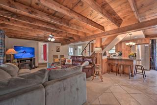 Hot Tub and Deck Secluded Happy Jack Cabin - 6