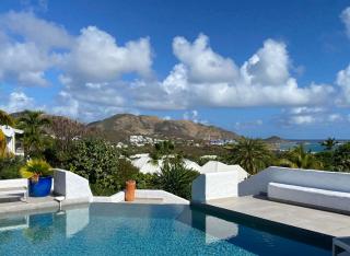 Villa Mallory, 3 bedrooms, private pool and ocean view - Orient Bay - 2
