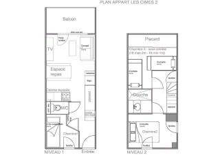 100% renovated duplex, ideal for families, direct access to the slopes! - Les Allues - 3