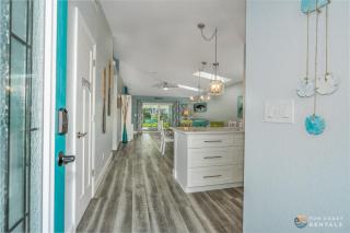 Dog Friendly Home wPrivate Fenced Yard, Garage & Fire Pit STEPS to the Beach! - New Smyrna Beach - 1