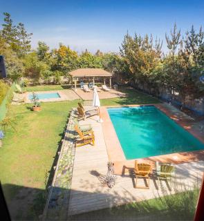 Cabaña en Tunquén con parrilla, fogón, piscina y bosque - Tunquén - 9