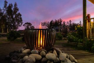 Cabaña en Tunquén con parrilla, fogón, piscina y bosque - 3