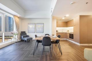 Daniels 1BR Business Bay Partial Burj Khalifa View - Dubai - 7