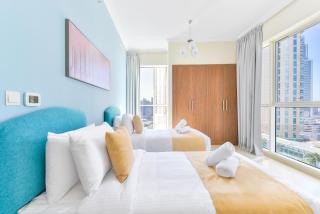 Dunya Tower · Downtown Luxury · 5 Min Walk To Dubai Mall! - Dubai - 4