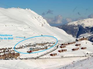 Charmant T2 avec Piscine, Fitness et Terrasse, à 400m des Pistes - La Mongie - FR-1-404-341 - 8