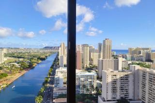 Waikiki Condo High Floor Views Beaches Convention Center - Honolulu - 0