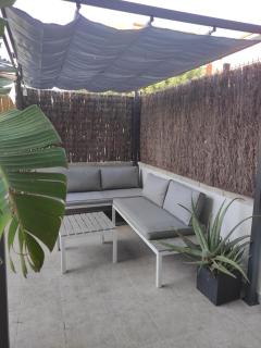 Near beaches large private patio, aircon & community pool - Comarruga - 5