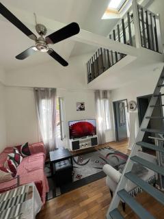 K1 - Maison LOFT VERANDA - 15 min PARIS PARC EXPOS / 5 chambres - 7 lits - 5