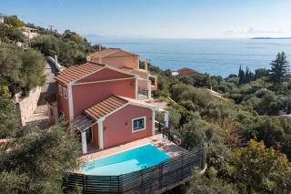 Seaview Villa Leana with Private Pool by Konnect, Nisaki - Nissaki - 0