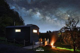 Orchard retreat off grid shepherds huts in Dorset - 0