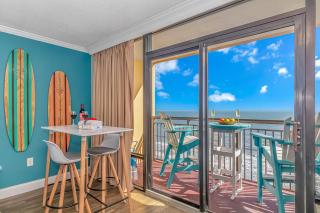 Immaculate Oceanfront King Suite! Completely Updated! - Caravelle Resort 1414 - Sleeps 2-3 Guests! - Myrtle Beach - 6