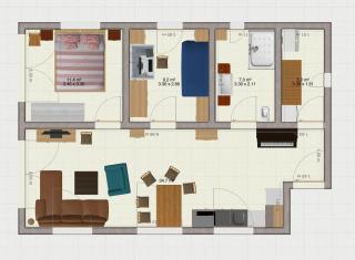 Blaues Ferienhaus Wernigerode - 2