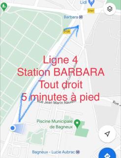 E - LOFT 10 min PARIS PARC EXPOS / 2 chambres / 6 lits - Bagneux - 5