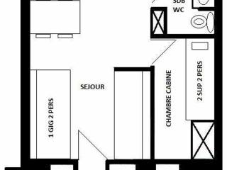 Studio cabine cosy avec balcon, bien équipé, accès rapide aux pistes et commerces – Montchavin Les Coches - FR-1-329-10 - Bellentre - 1