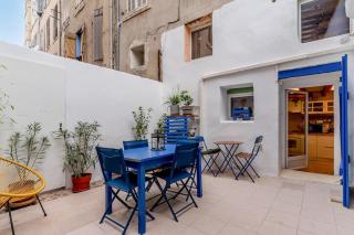 Duplex 4 pers. centre avec cour privée ensoleillée - Marsiglia - 1
