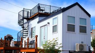 NEW Nook Tiny Home with Deck Firepit Skylights - 0