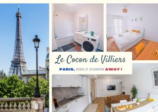 Paris & DisneyLand - 2min From Train Station - Free Private Parking - Villiers-sur-Marne - 4