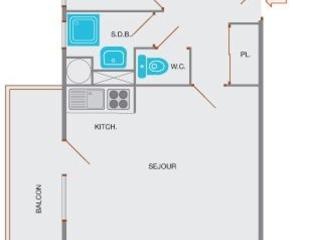 Studio cabine 5 pers, proche patinoire et pistes, Le Grand-Bornand - FR-1-241-45 - Le Grand-Bornand - 9