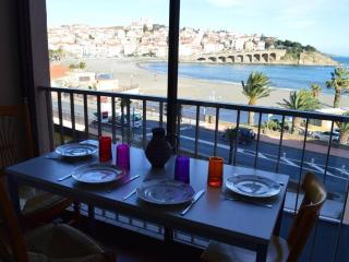 Appartement 3 pièces, central, proche plage, 6 couchages, vue mer, lave-vaisselle, animaux admis - FR-1-225C-318 - Banyuls-sur-Mer - 0