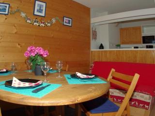 Studio cabine chaleureux avec terrasse, proche pistes - 4 pers, animaux OK, parking en option - FR-1-291-772 - Valmorel - 9