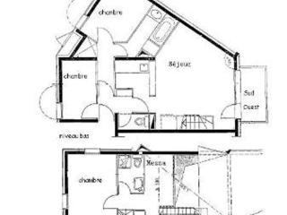 Appartement duplex 5 pièces rénové, Crève-Coeur, 8 pers, animaux acceptés - FR-1-291-720 - Valmorel - 1