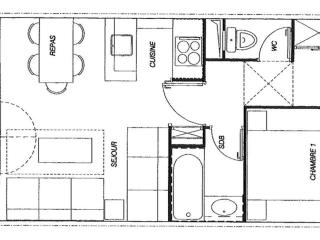 Charmant T2 avec balcon à Valmorel - FR-1-291-773 - Valmorel - 3