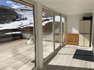 Charmant 2 pièces cabine avec véranda, terrasse exposée sud, proche des pistes et commerces, WiFi inclus - FR-1-262-76 - Forest des Baniols - 7